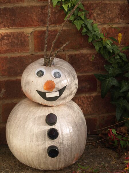 Easy olaf pumpkin craft tutorial