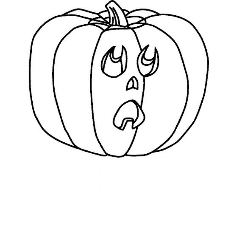 Free printable pumpkin coloring pages for kids