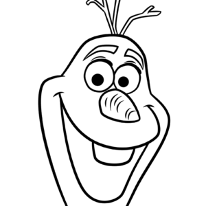 Olaf coloring pages printable for free download