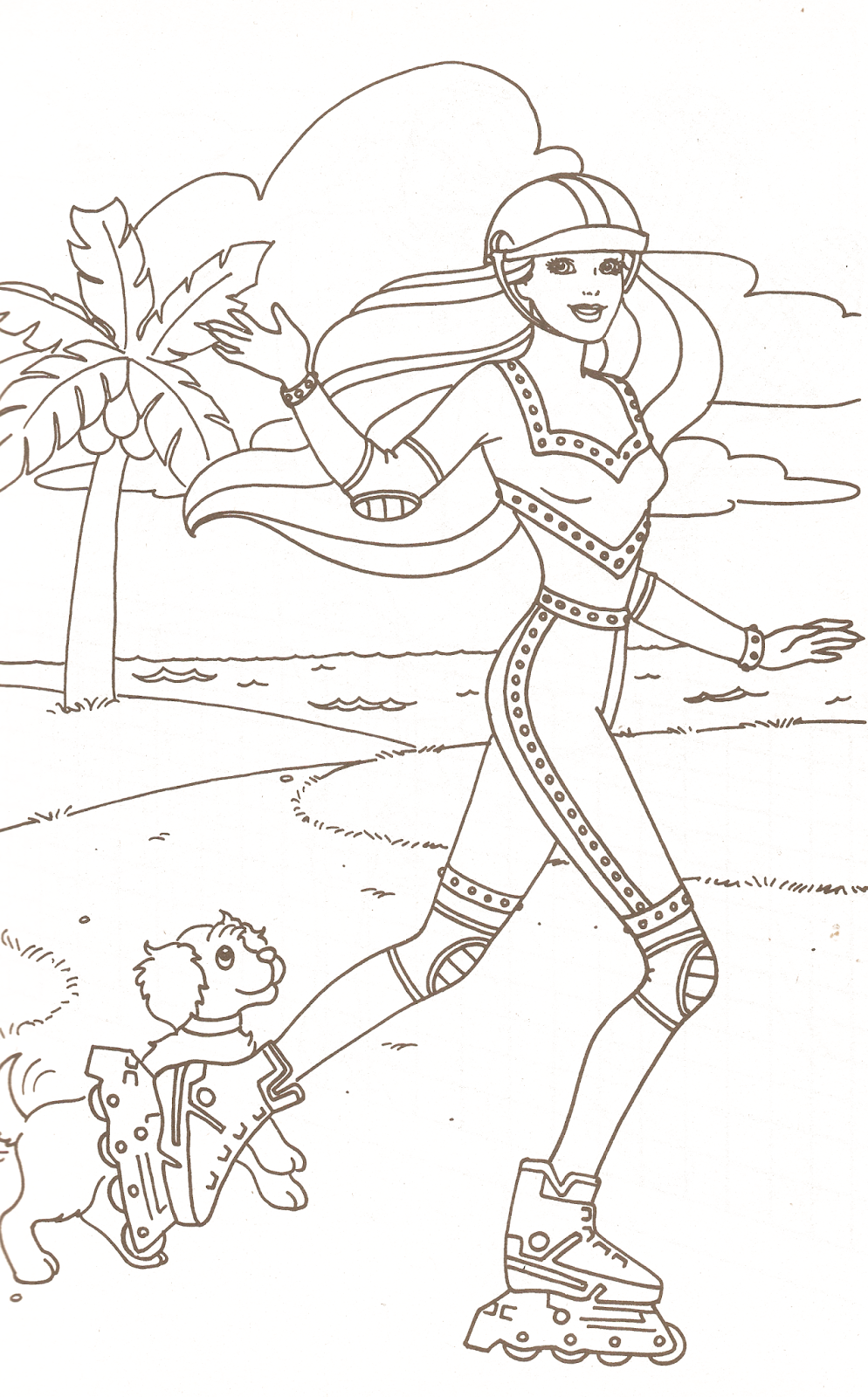 Miss missy paper dolls barbie coloring pages part