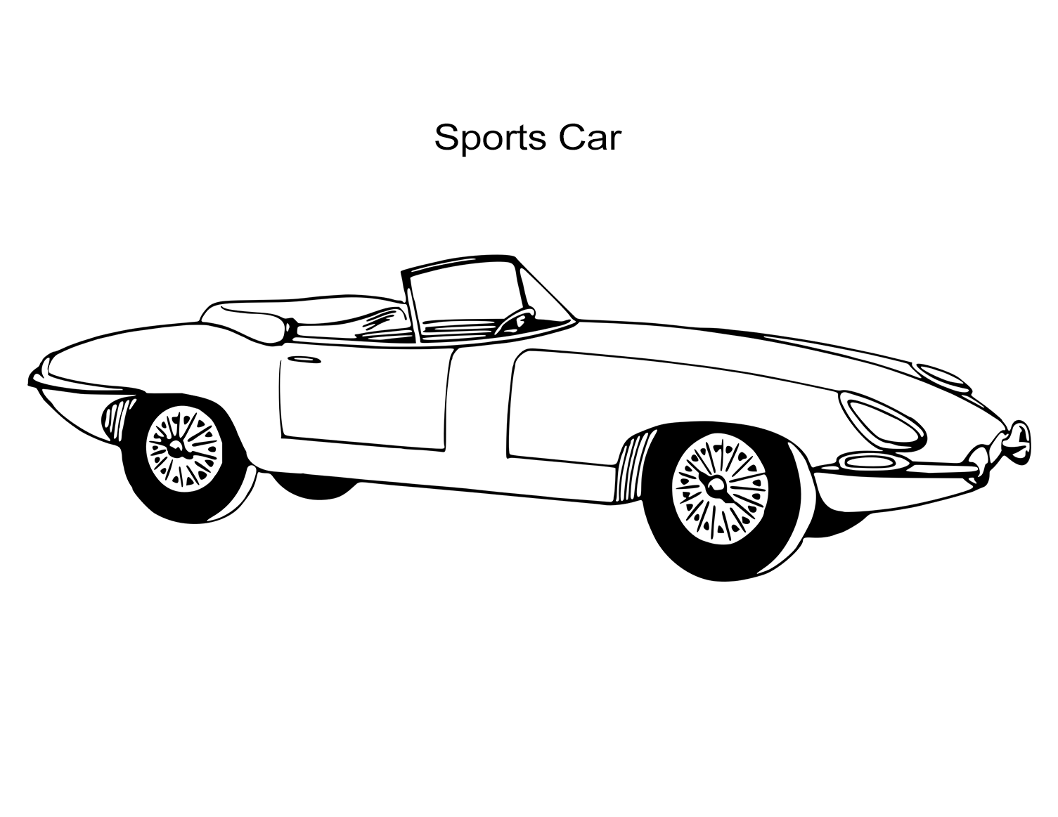 Car coloring sheets sports muscle racing cars and more