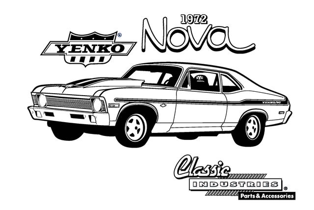 Get crafty with these amazing classic car coloring pages