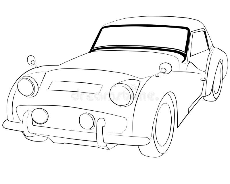 Coloring pages car stock illustrations â coloring pages car stock illustrations vectors clipart