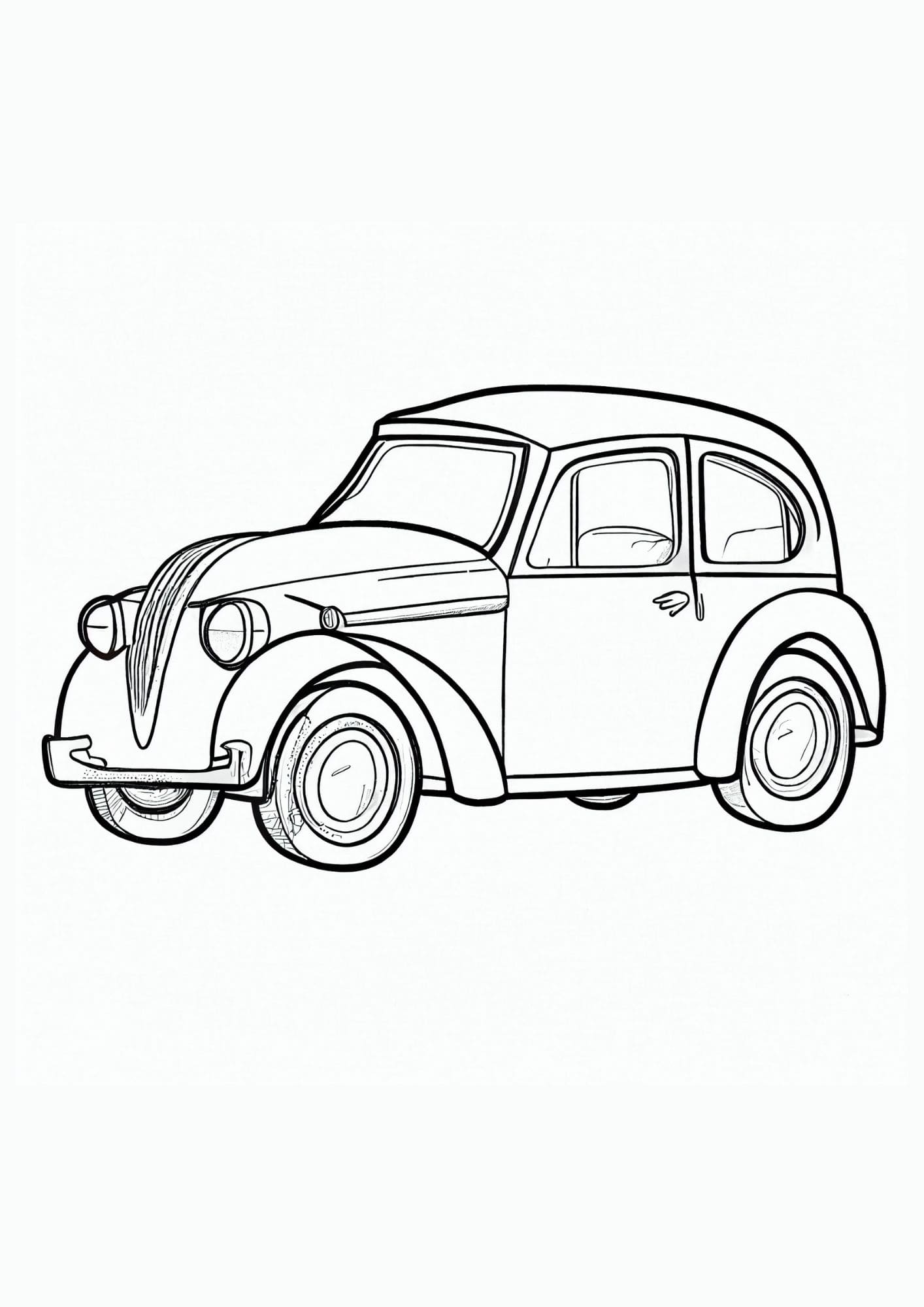 Car coloring pages for free printable