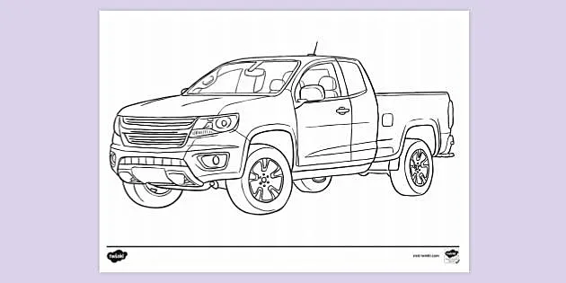 X truck louring page louring sheets teacher made