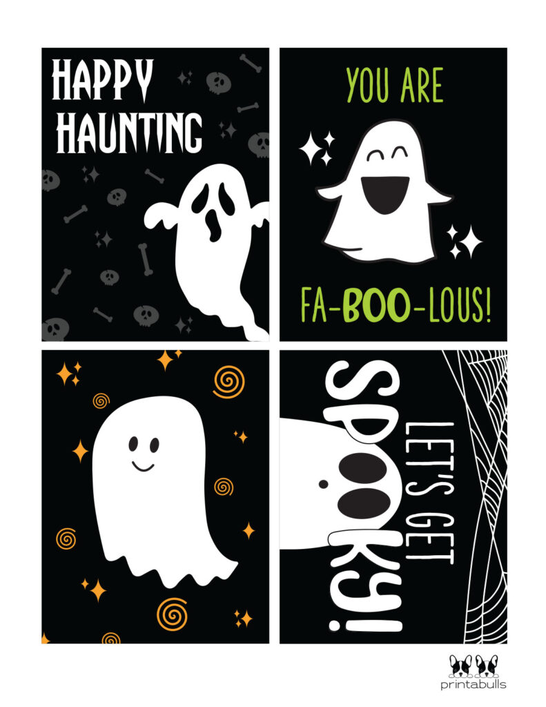 Free printable halloween cards