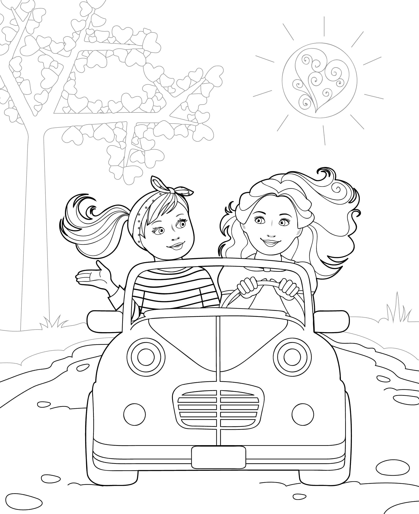 Doll coloring pages for girls our generation