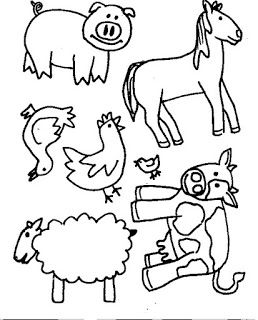 Ideas for early childhood old macdonald had a farm puppet templates farm animal coloring pages farm coloring pages farm animals for kids