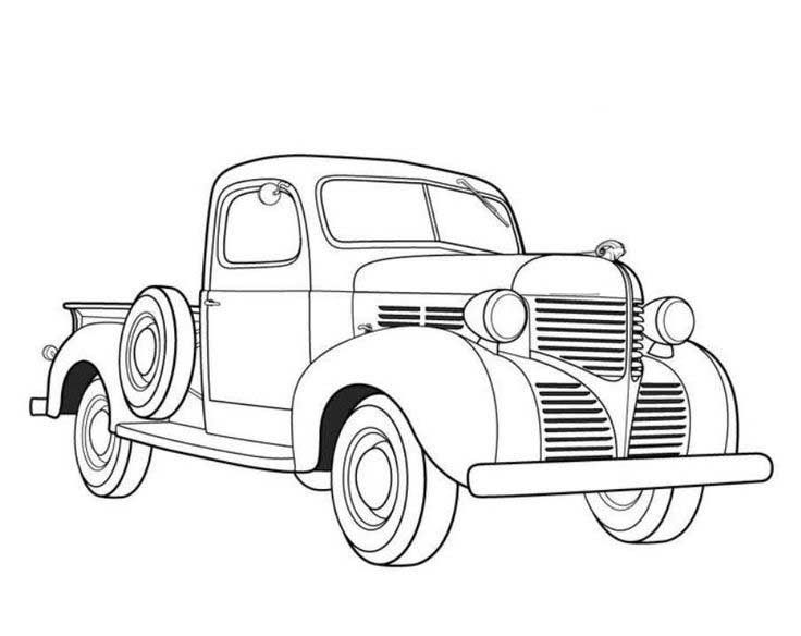 Free printable truck coloring pages download httpprocoloring