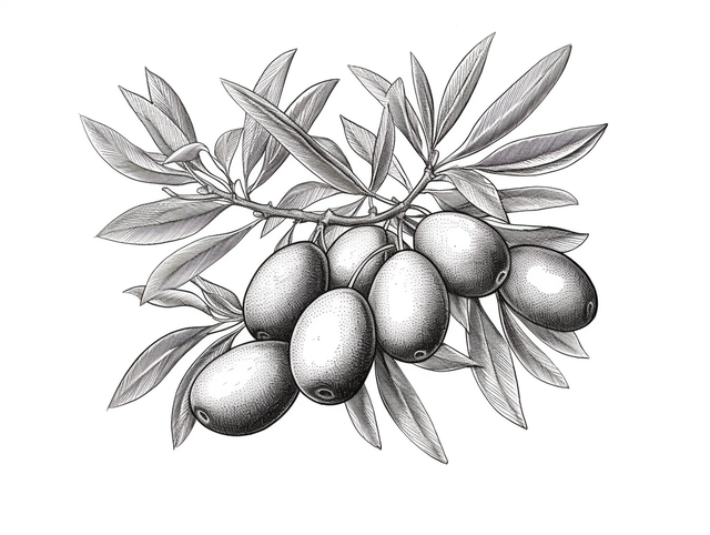 Coloring page olive fruit png transparent images free download vector files