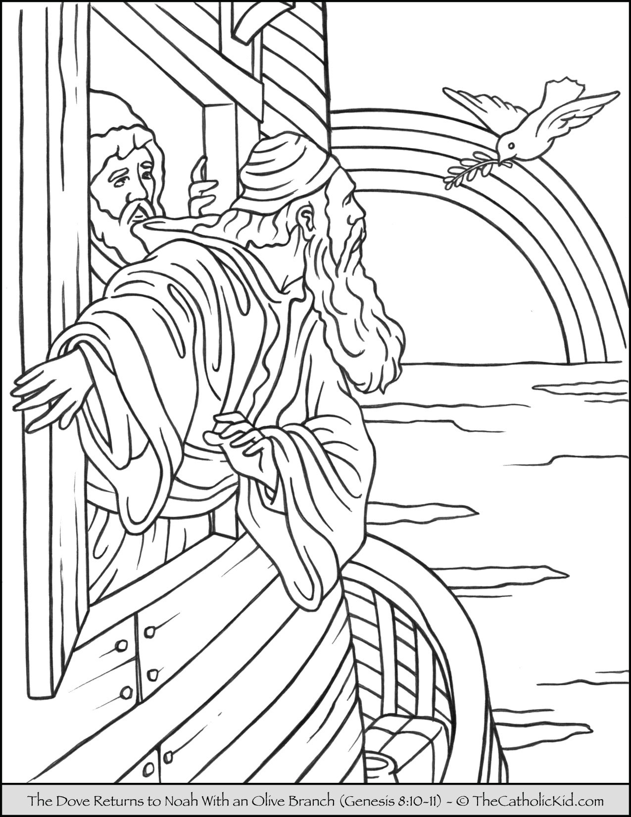 Sacrament of baptism coloring pages