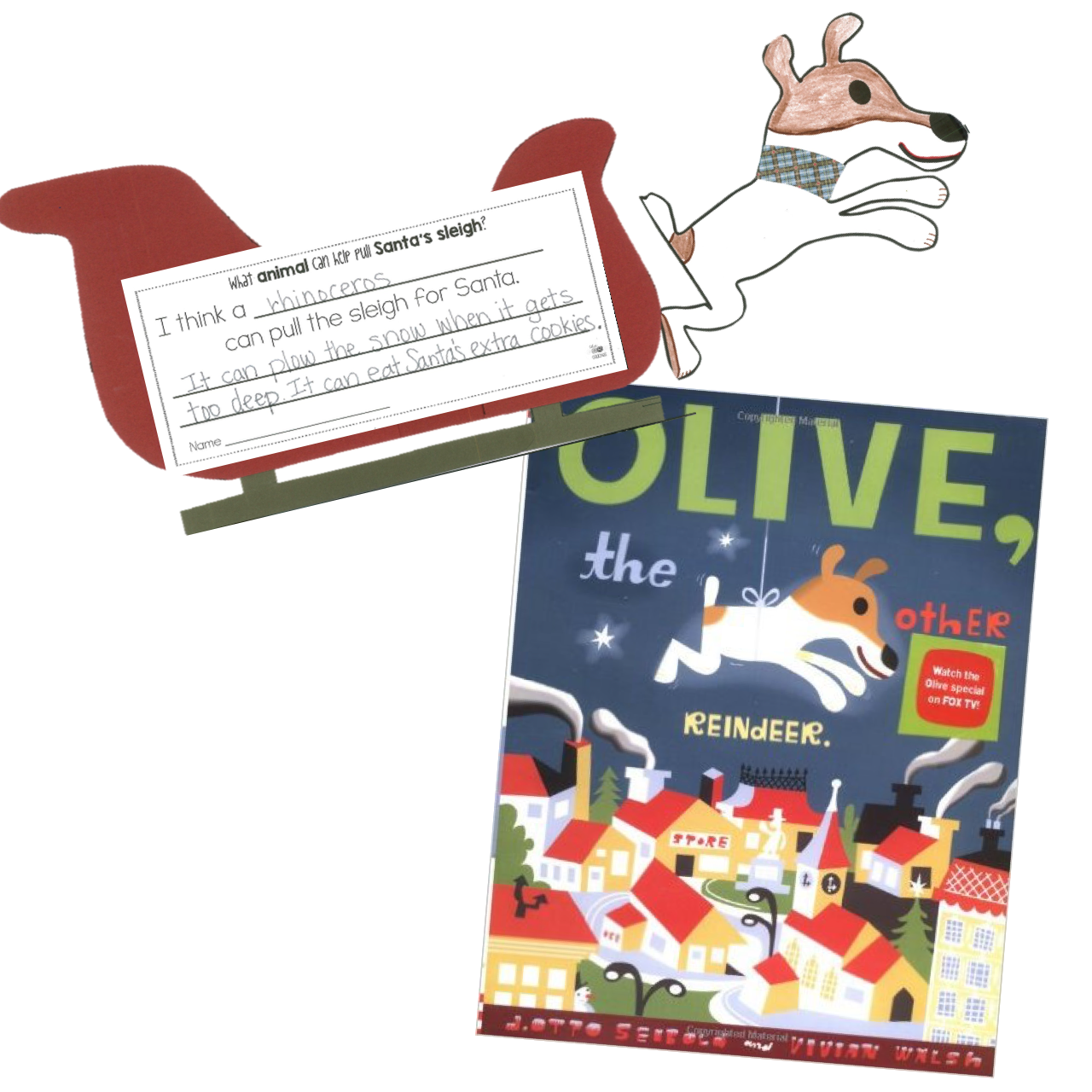 Olive the other reindeer read aloud lesson plans