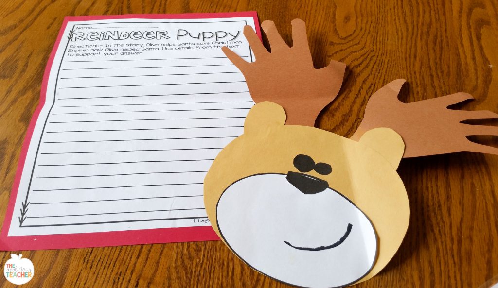 Olive the other reindeer close reading activities for the holidays