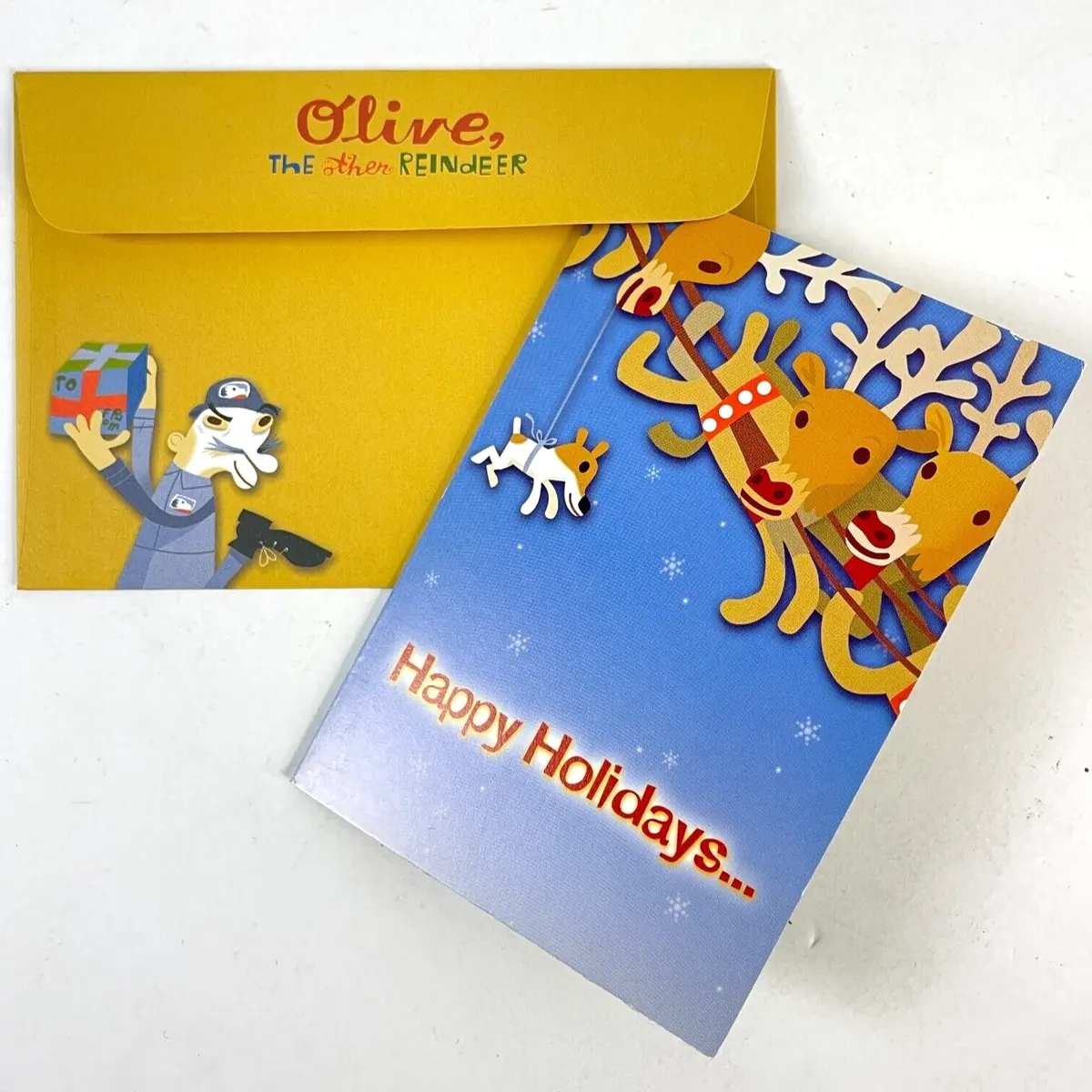 Olive the other reindeer promo christmas card j otto seibold video coupon