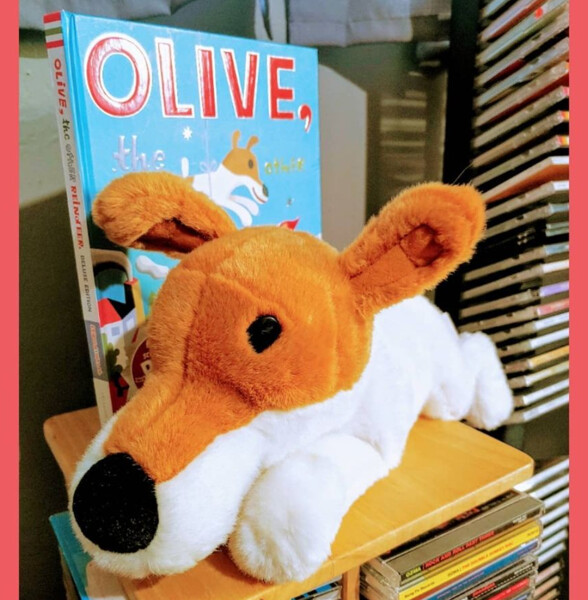 Olive the other reindeer plush by goontfox