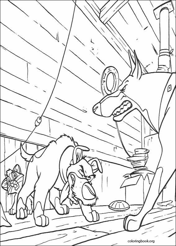 Oliver company coloring page