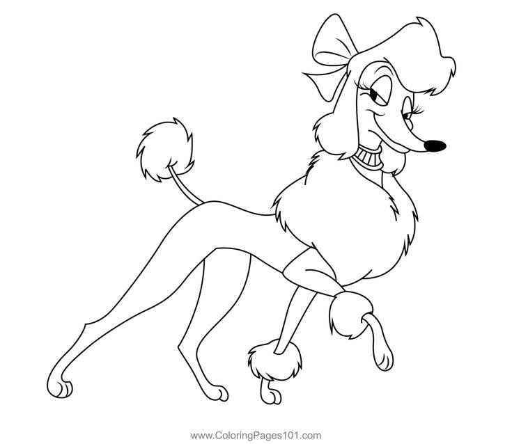 Georgette coloring page coloring pages oliver and pany coloring pages for kids