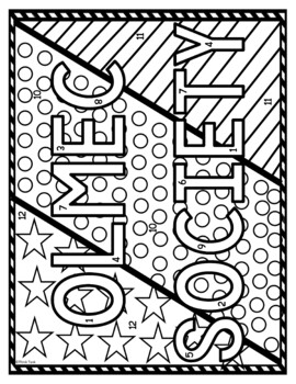 Olmec color by number reading passage and text marking