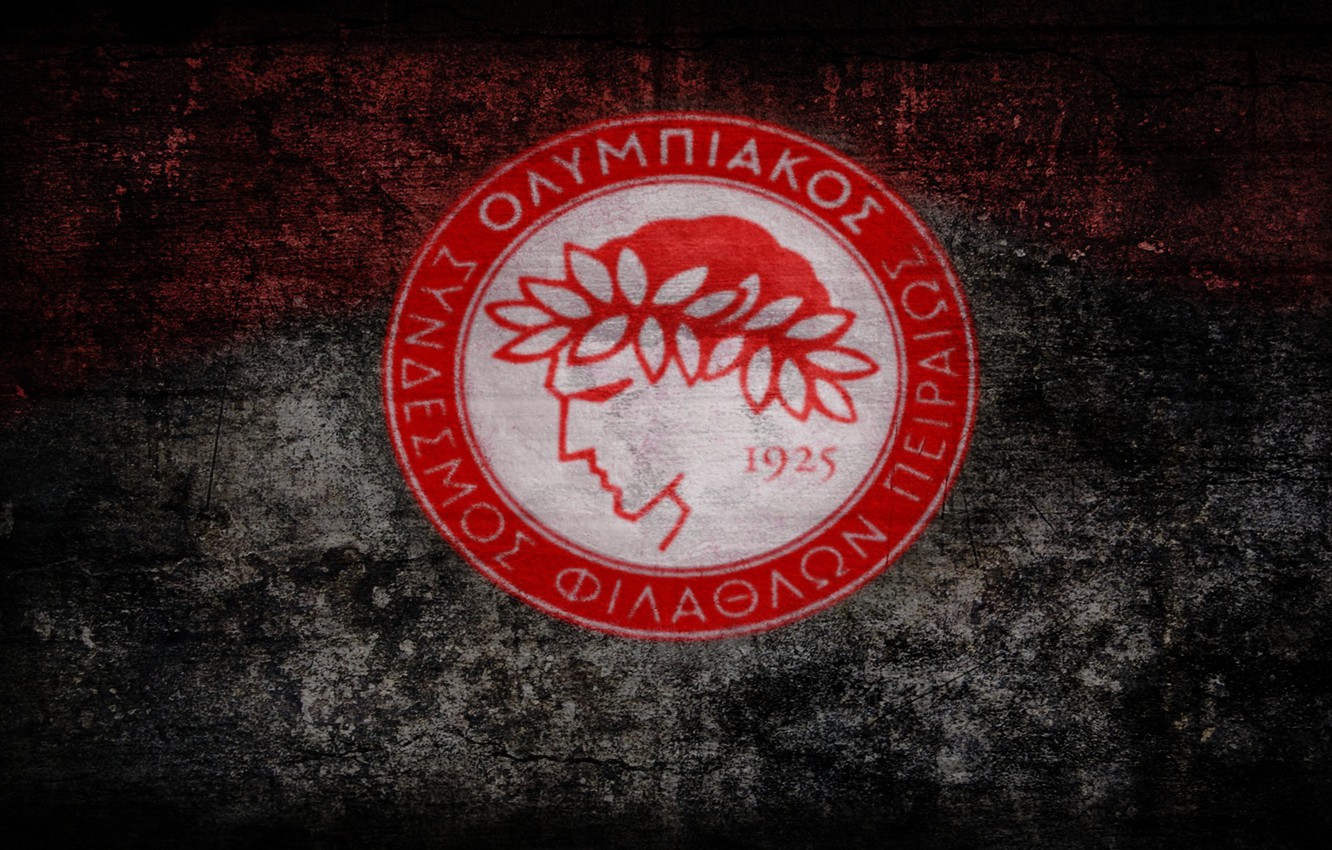 Wallpaper football club greek olympiakos red