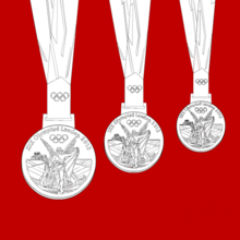 Olympic symbols coloring pages