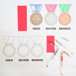 Olympics craft projects and printables by printworks paris corporation