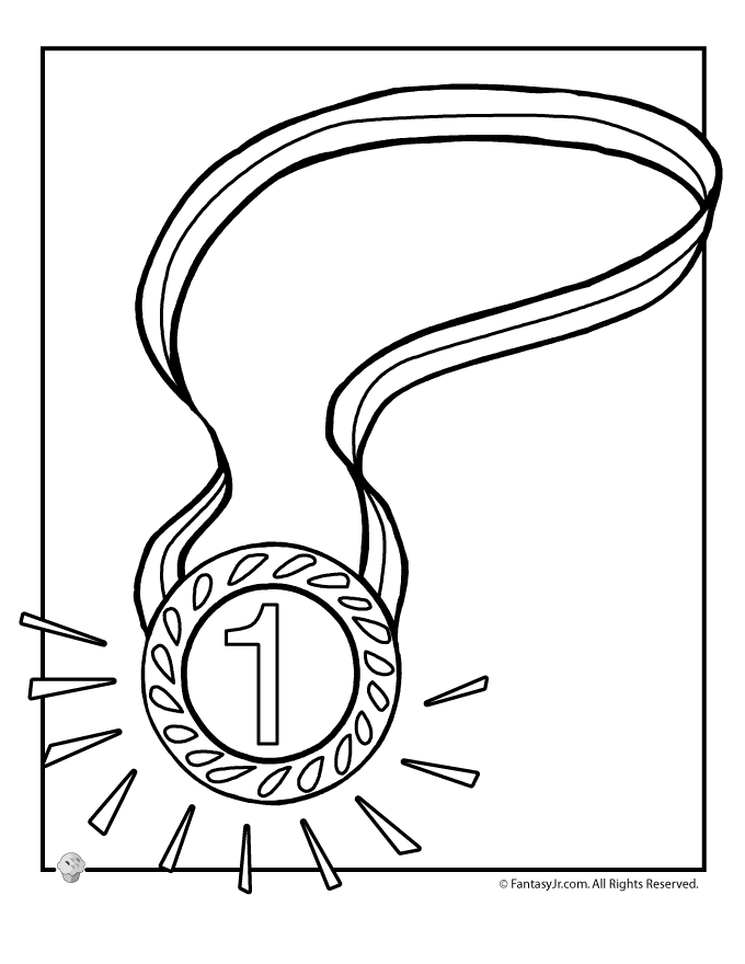 Gold medal coloring page sports coloring pages olympic ring colors summer coloring pages