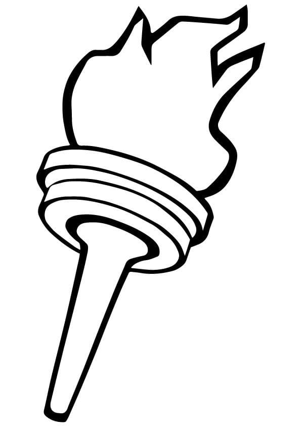 Winter olympic medals coloring page