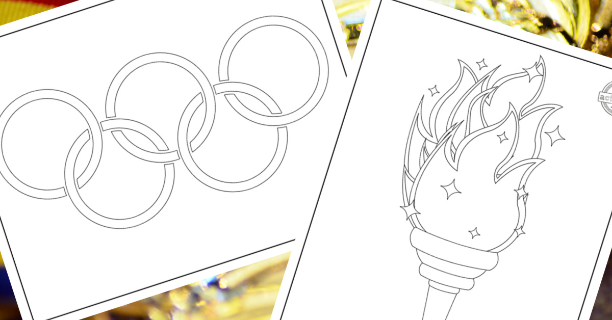 Free printable olympics coloring pages