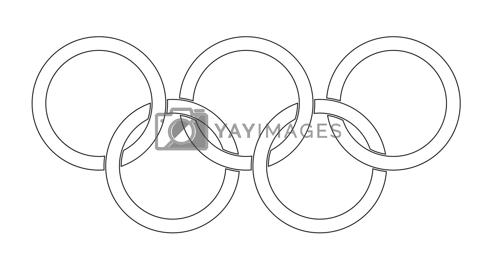 Olympic rings by bigalbaloo vectors illustrations free download