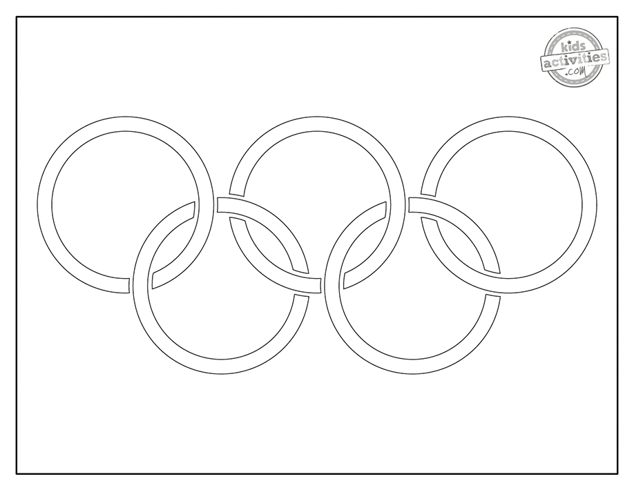 Free printable olympics coloring pages