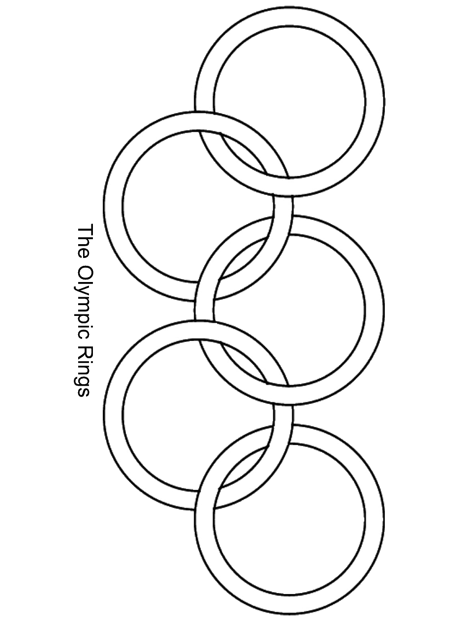 Olympic coloring pages