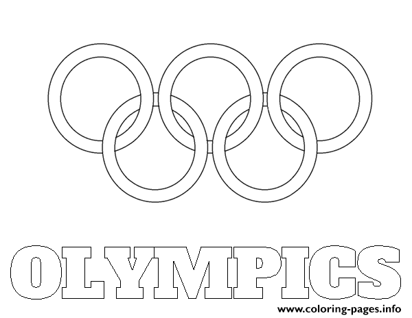 Print olympic rings logo coloring pages olympic rings coloring pages olympics