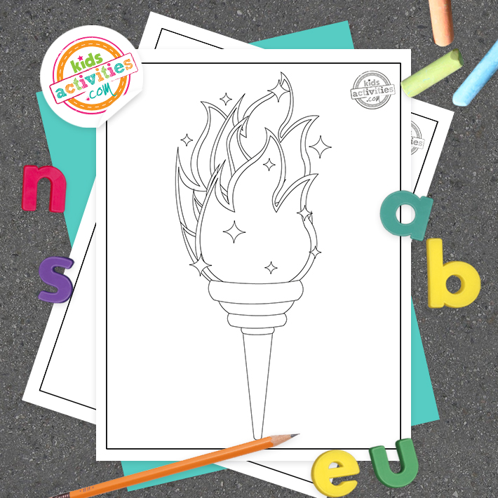 Free printable olympics coloring pages