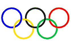 Olympics themed coloring pages