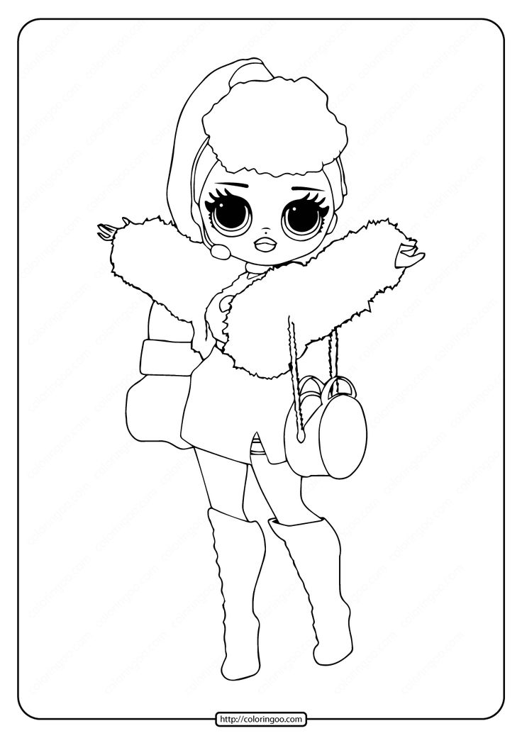 Lol surprise omg lady diva coloring page cute coloring pages my little pony coloring coloring pages