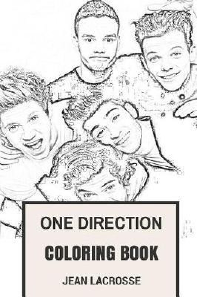 Buy one direction coloring book by lacrosse jean at low price in india