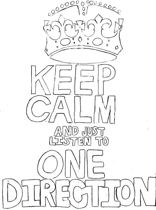 The world would b a brighter place if everyone followed this one direction one direction drawings coloring pages inspirational