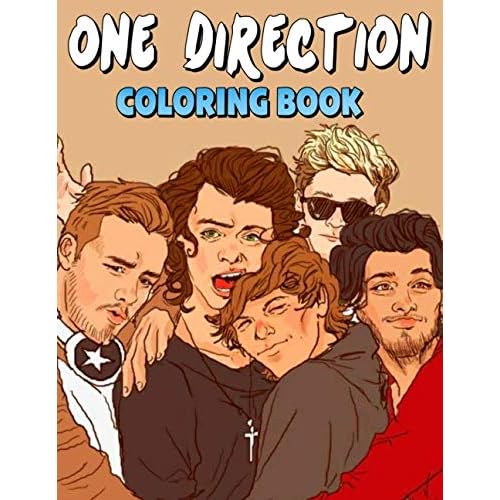 One direction coloring book good for teens and sri lanka