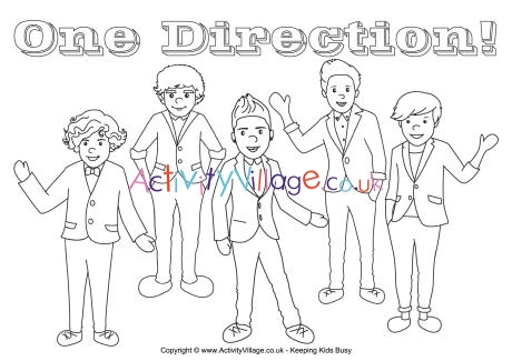 One direction louring page