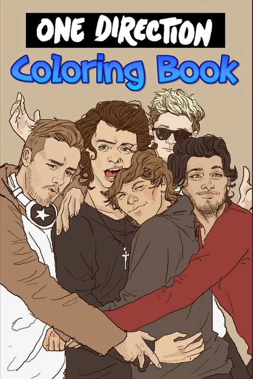 One direction coloring book harry styles louis tom linson d niall horan liam payne zayn malik larry stylinson harry zayn larry directioner louis hs niall liam directioners love larry is real