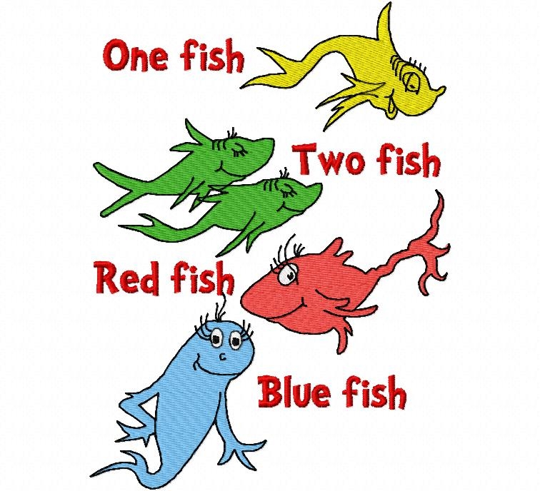 One fish two fish red fish blue fish morning file monday may