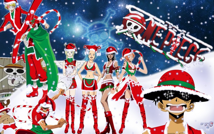 Download Free 100 + one piece christmas Wallpapers