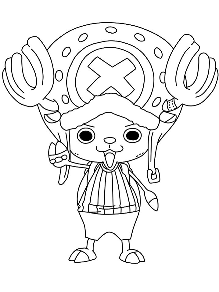 One piece characters coloring pages printable for free download