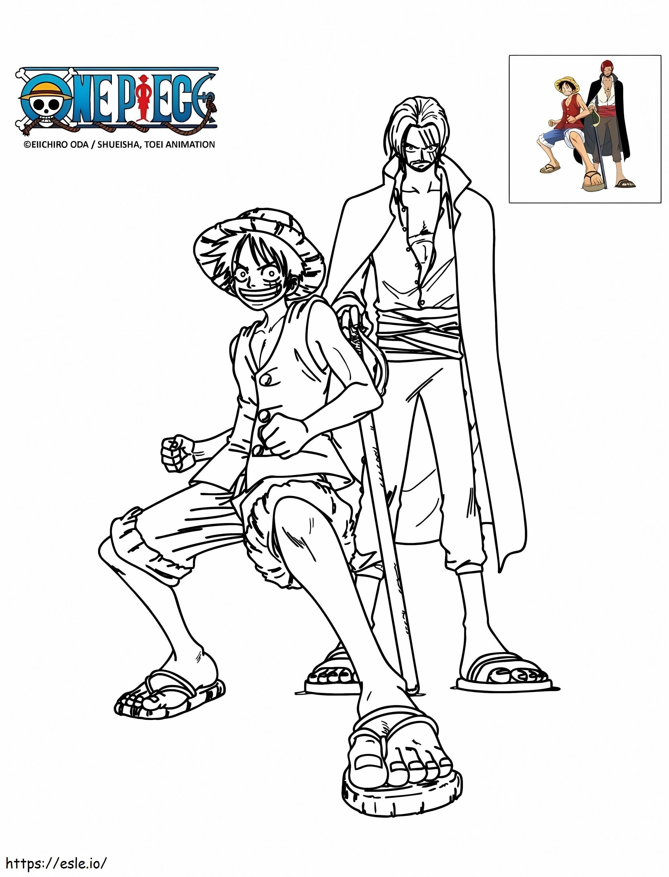 For children one piece coloring page