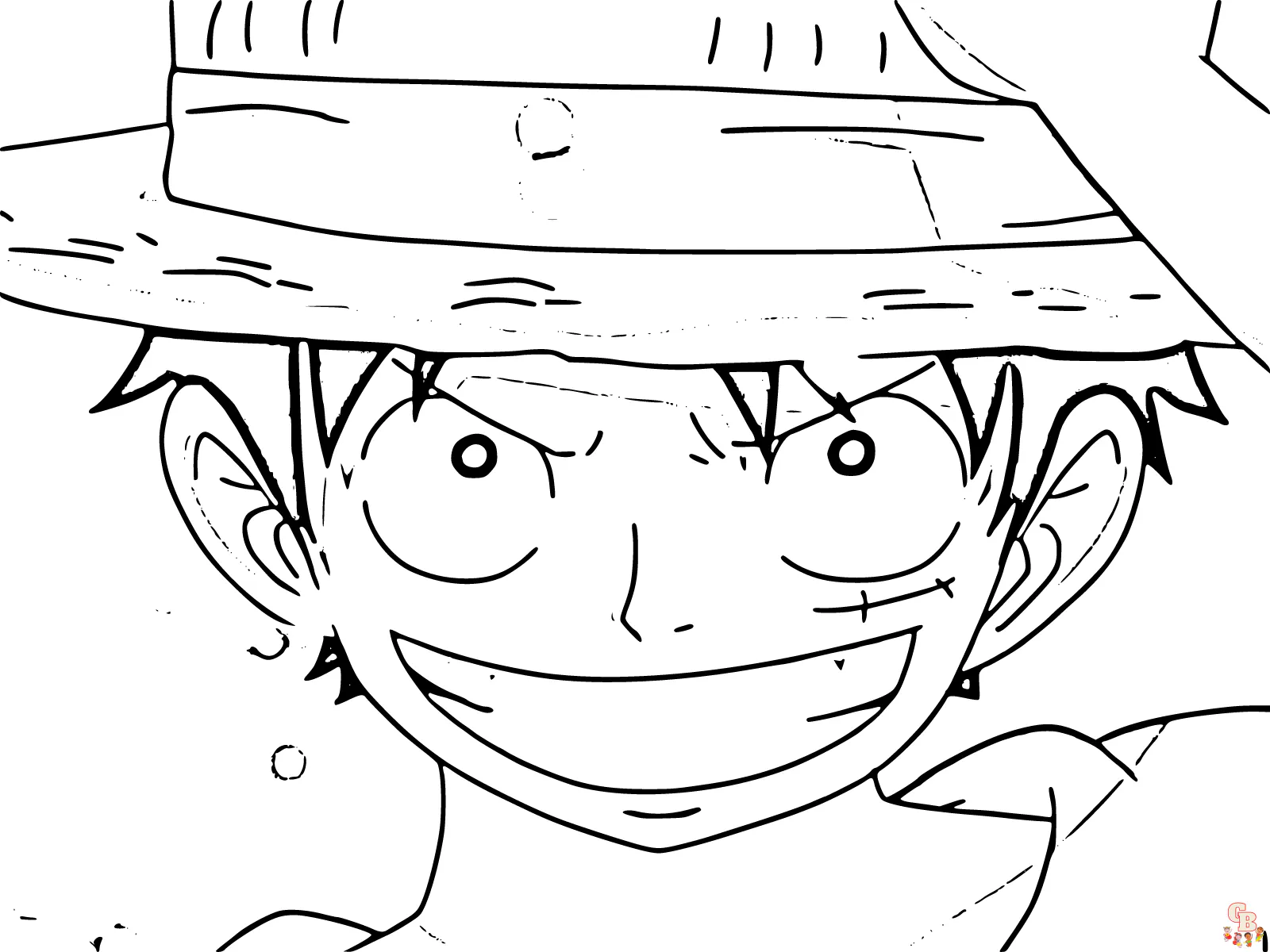 One piece coloring pages printable free and easy