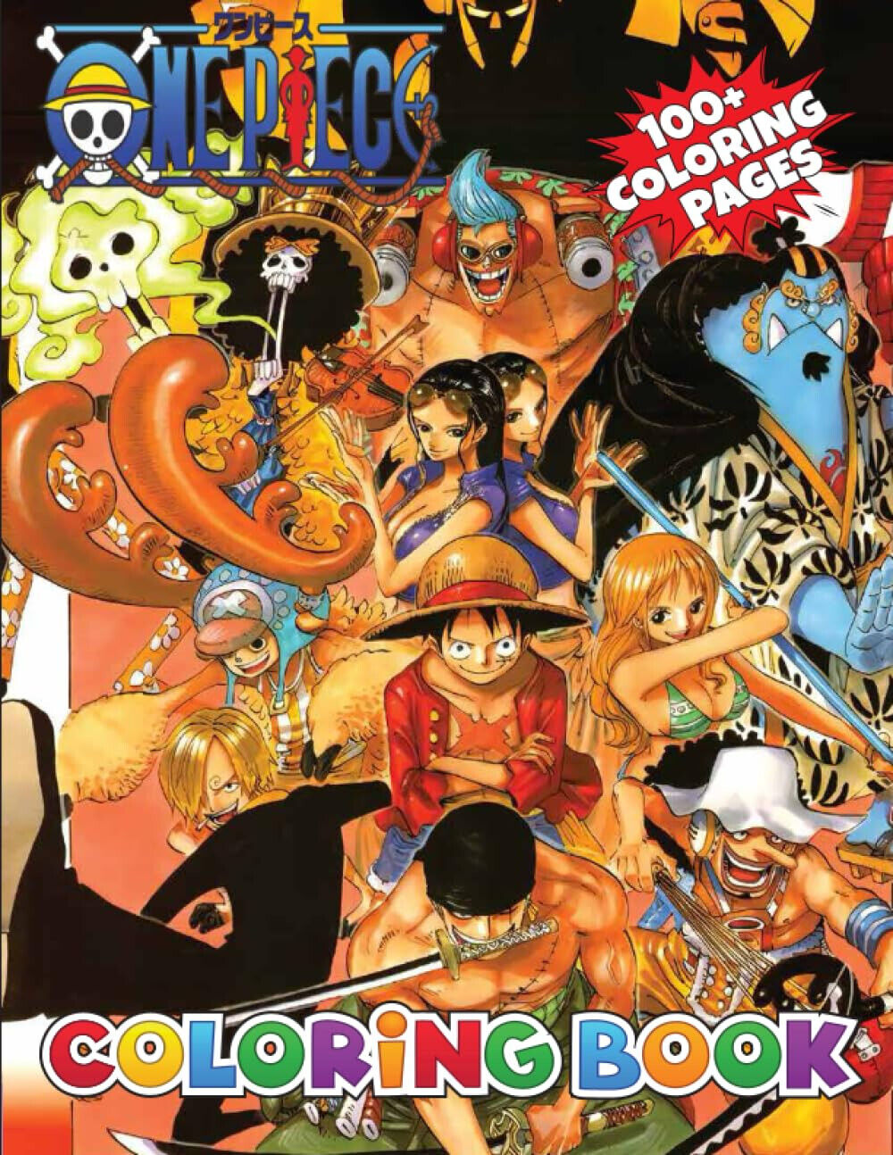 Pages anime manga adult louring book one piece japanese