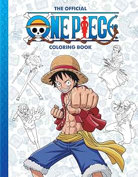 One piece the official coloring book scholastic books