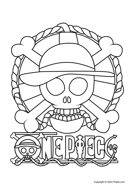 Ðï one piece logo