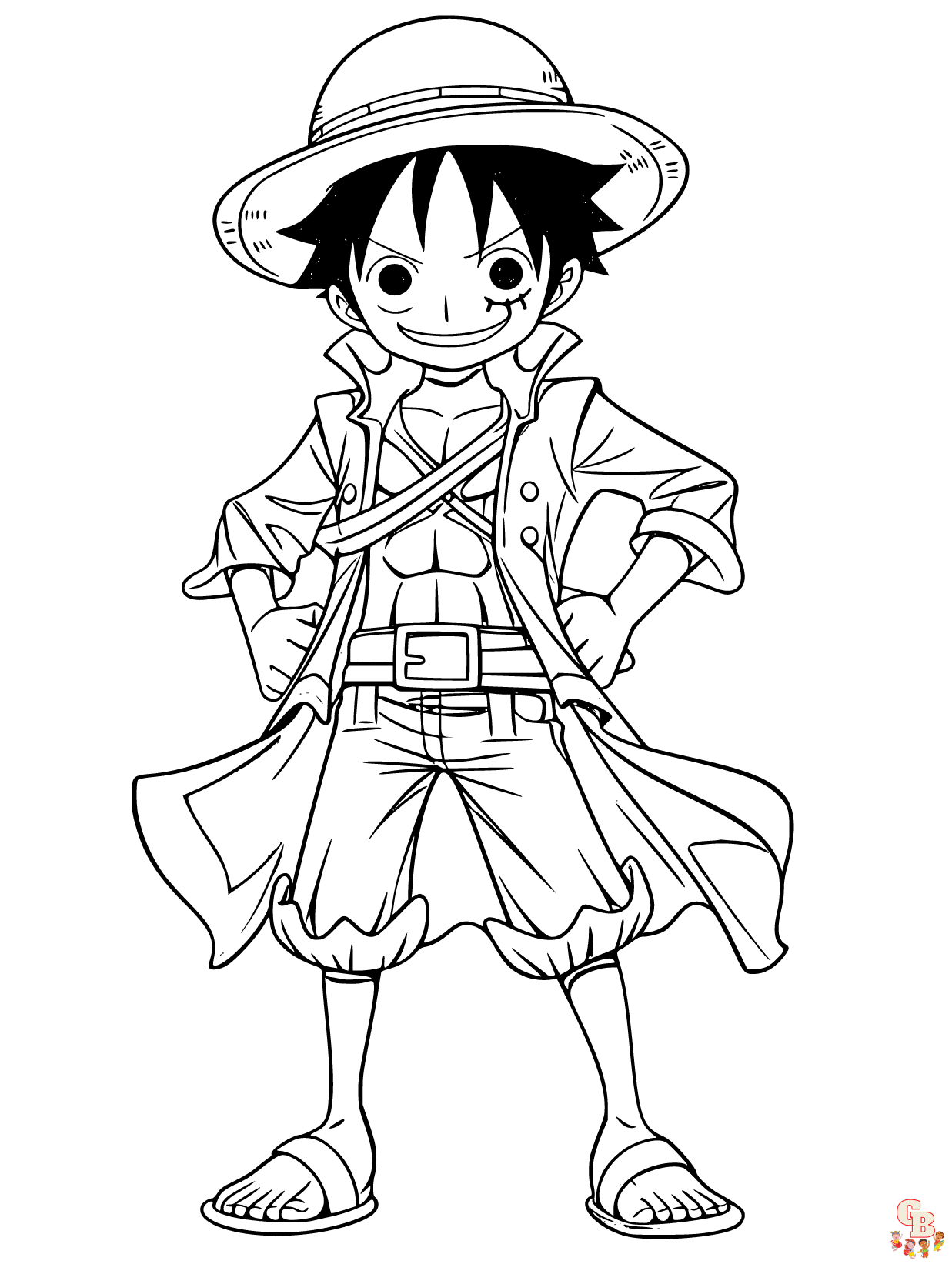 Explore the world of one piece with free printable coloring pages