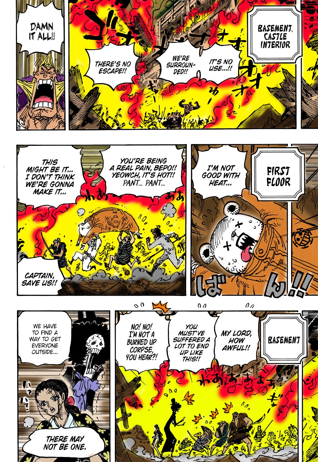 Chapter fully colored ronepiece